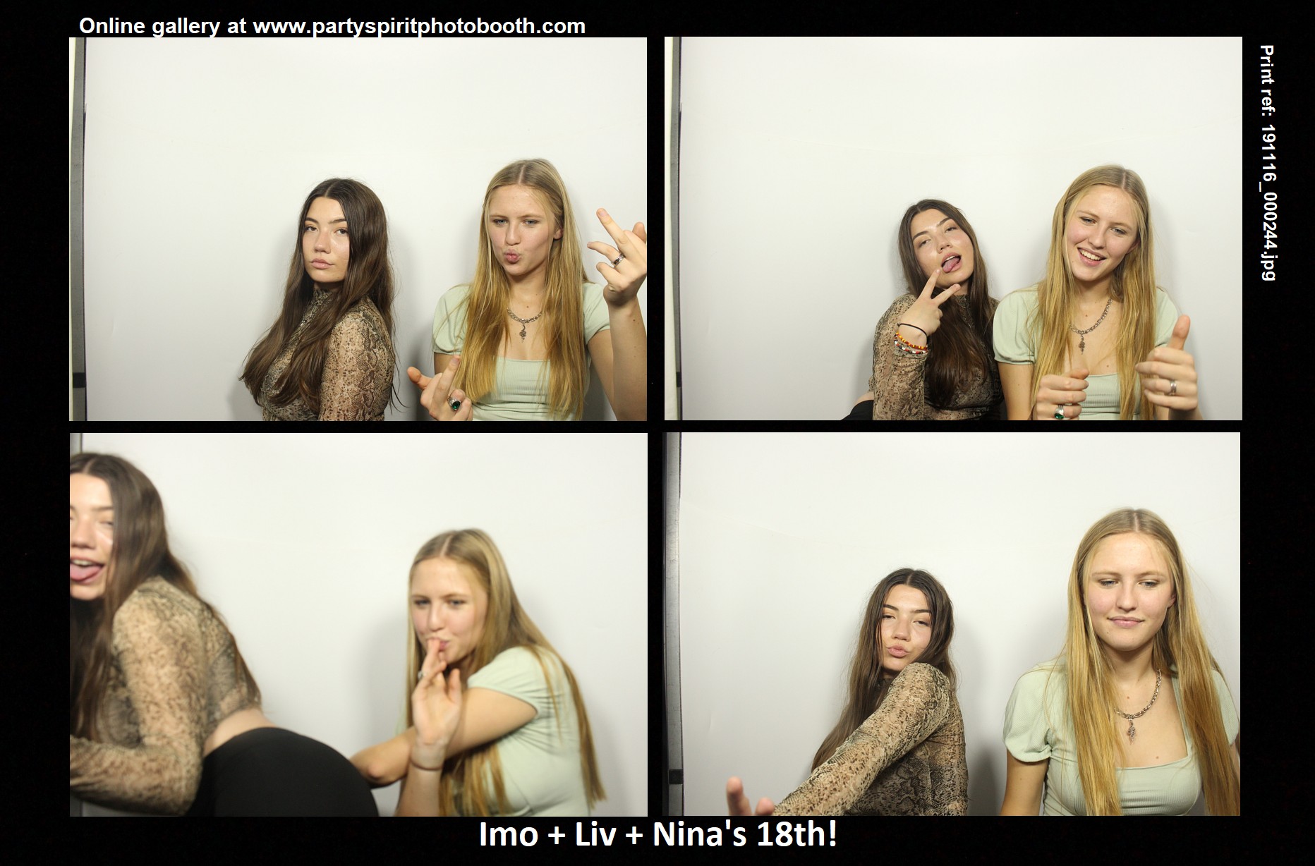 18th Birthday Party | View more photos from the event at gallery.partyspiritphotobooth.com/u/PartySpiritPhotoBooth/18th-Birthday-Party